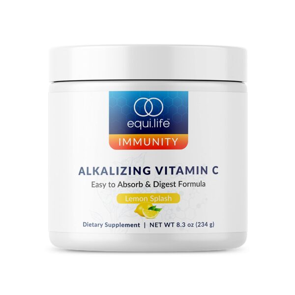 Version 1.0.0 Polvo vitamina c alcalinizante Equilife envase frontal