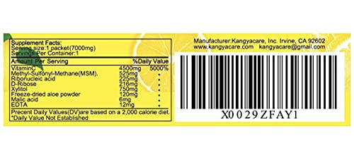 Polvo vitamina c Kangyacare Active C mezcla única formula