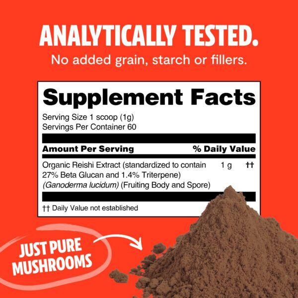 Polvos de hongos FreshCap para energía y inmunidad