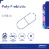 Version 1.0.0 Poly-Prebiotic apoyo digestivo producto Pure Encapsulations capsulas