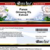 Ungüento en crema con ginseng Panax 5% Bianca Rosa