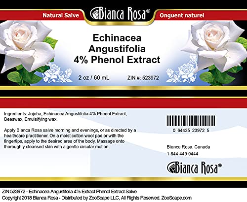 Pomada crema con extracto natural Echinacea 2 oz