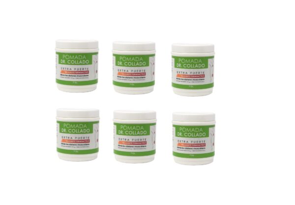 Pomada Dr Collado envase 7 onzas paquete 6 unidades
