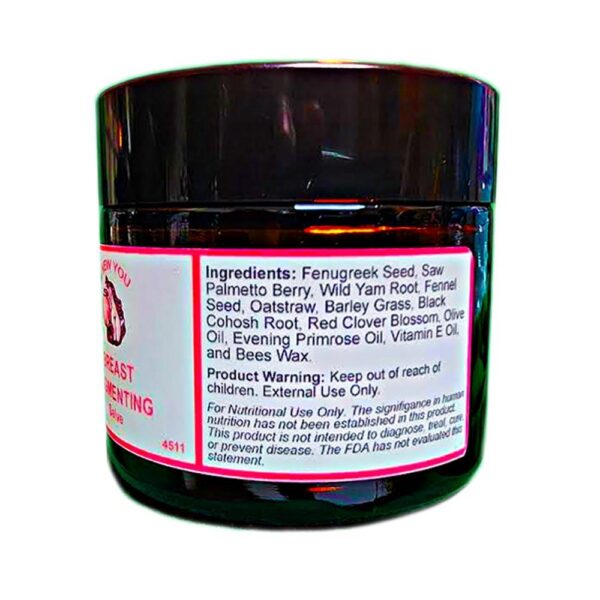 Version 1.0.0 Pomada natural orgánica para busto mujeres y trans SOR Inc