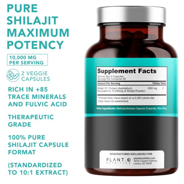 Version 1.0.0 Porción de 10,000 mg de Shilajit