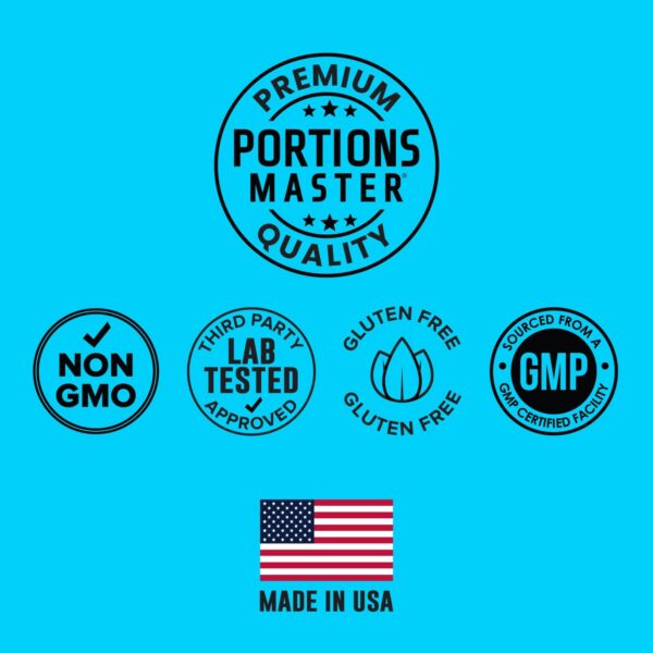 Capsulas vegetarianas Portions Master Calcium Mineral