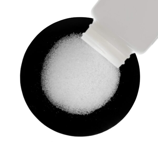 Frasco de Potassium Bicarbonate en estantería