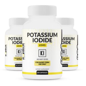 Cápsulas de yoduro de potasio 65 mg, frasco