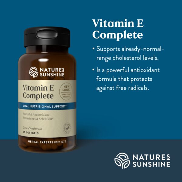 Version 1.0.0 Pote suplemento vitamina E complete Nature's Sunshine antioxidante