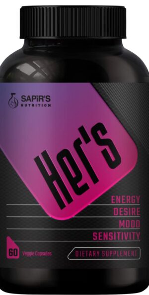 botella potenciador libido mujer Hers diseño moderno