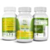 Bote de POTENT VEGAN OMEGA 3 con etiqueta dorada