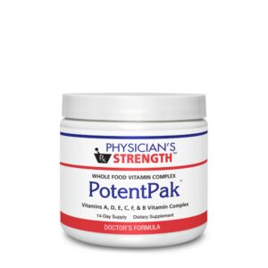 Version 1.0.0 PotentPak Physician's Strength suplemento vitaminas alimentos integrales 14 días