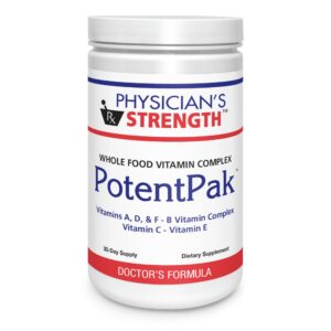 Version 1.0.0 PotentPak Physician's Strength suplemento vitaminas alimentos integrales 30 días