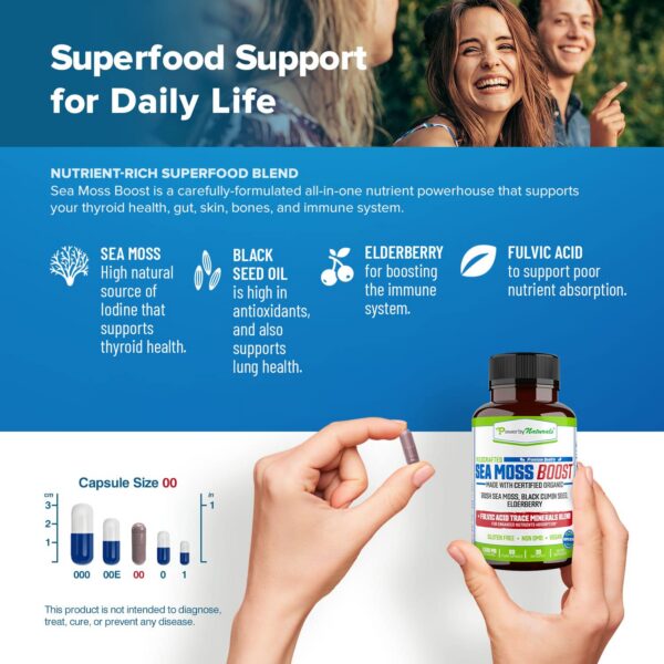 Version 1.0.0 Envase de Sea Moss Avanzado Power By Naturals