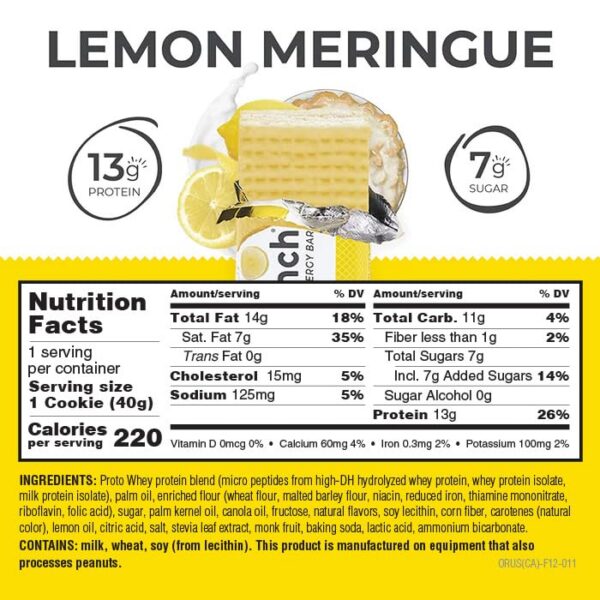 Barras Power Crunch apiladas