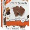 Power Crunch barras proteína sabor mantequilla de maní 12 unidades