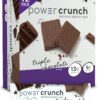 Power Crunch barras de proteína sabor triple chocolate 12 unidades