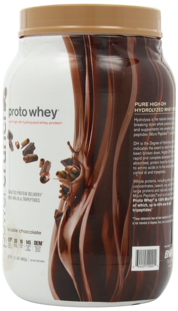 Version 1.0.0 Power Crunch Whey etiqueta nutricional