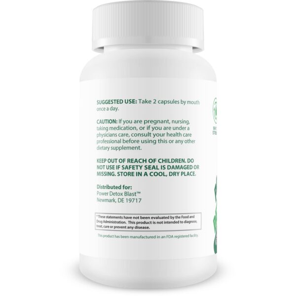 power detox blast remover residuos impactados digestión