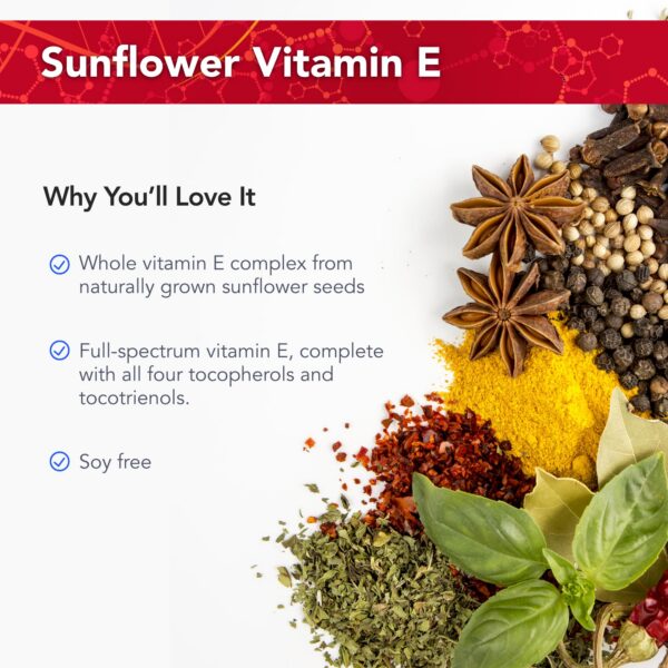 Power-E botella vitamina e girasol sin OMG 86 dosis