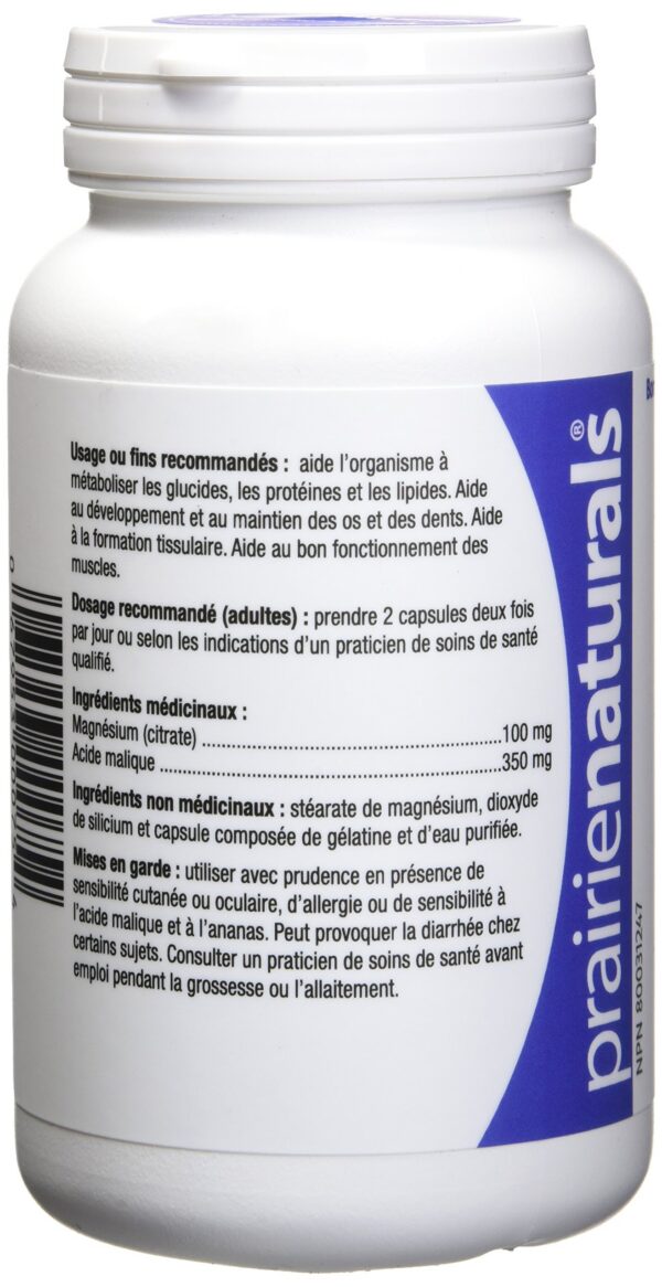 Version 1.0.0 Etiqueta Prairie Naturals Mag Force