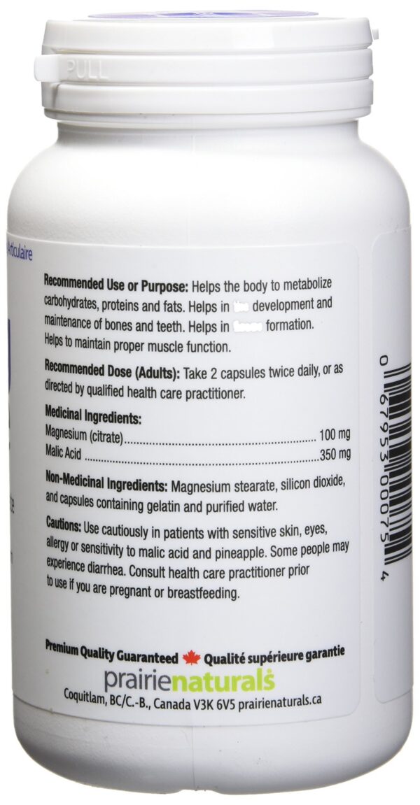 Frasco Prairie Naturals Mag Force frasco