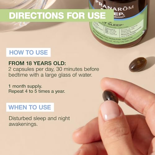 Version 1.0.0 Pranarom Aromaboost Sleep extracto de valeriana y aceites esenciales