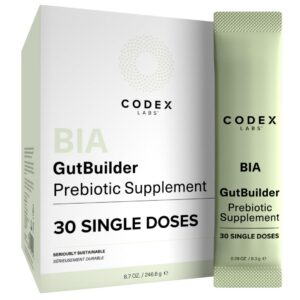 Version 1.0.0 Prebióticos Codex Labs BIA GutBuilder envase frontal