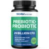 Prebióticos y Probióticos MAV Nutrition 20B CFU cápsulas vegetales