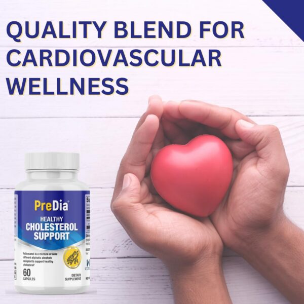 PREDIA Policosanol 20 mg etiqueta lateral