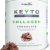 Frente del envase de Keto Collagen con MCT sabor chocolate