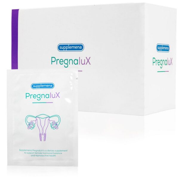 PregnaluX suplemento fertilidad femenino polvo sachets