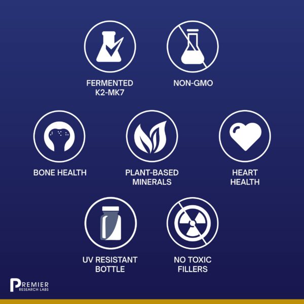 Version 1.0.0 Vista lateral del frasco Premier Bone Health