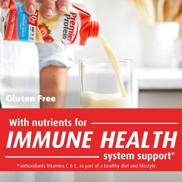 Botella Premier Protein Shake vista lateral