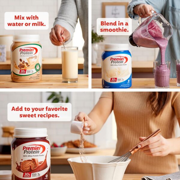 Tabla nutricional de Premier Protein Vanilla Milkshake