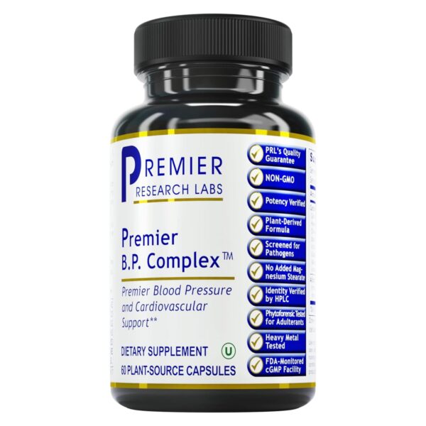 Premier Research Labs BP Complex suplemento salud cardiaca 60 cápsulas