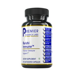 Premier Research Labs Reishi suplemento inmunológico 90 cápsulas