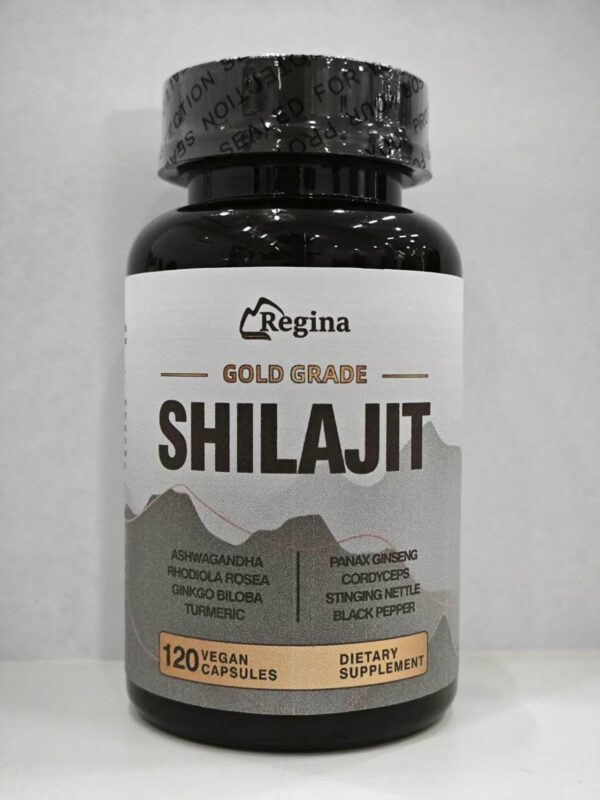 Frontal de Shilajit Premium 120 cápsulas