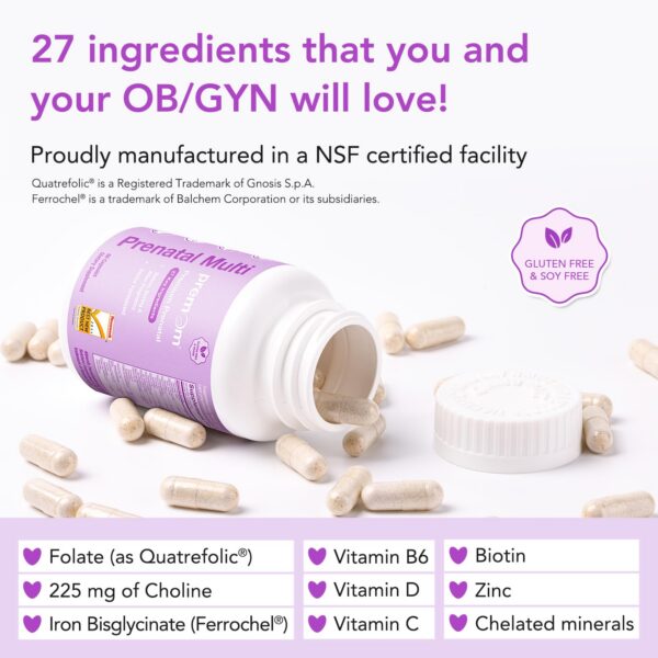 Frasco de Premom con etiqueta visible