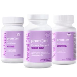 Version 1.0.0 Premom suplemento prenatal probióticos DHA y vitaminas
