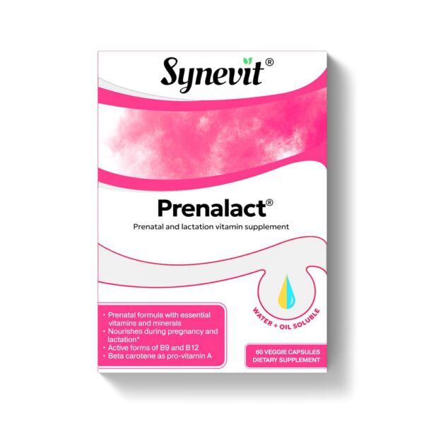 Frasco Prenalact Prenatal y Lactancia 60 cápsulas