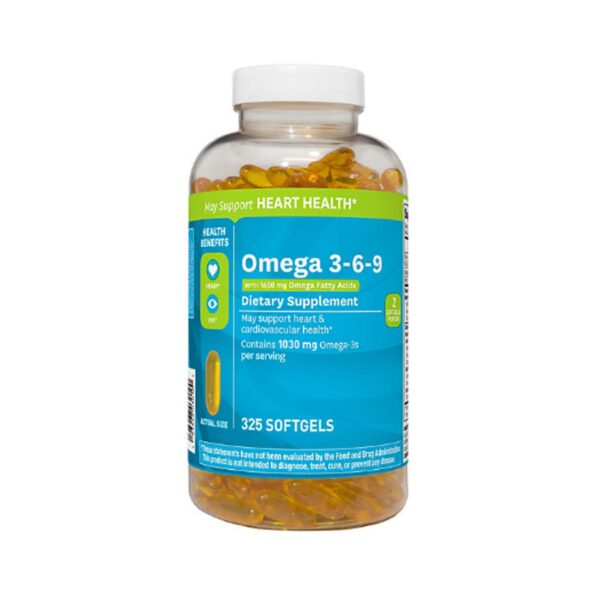 Frente del frasco omega 3-6-9 Presca