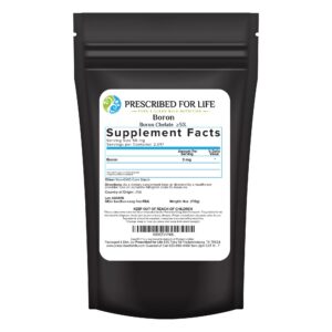 Polvo de borón Prescribed for Life - envase