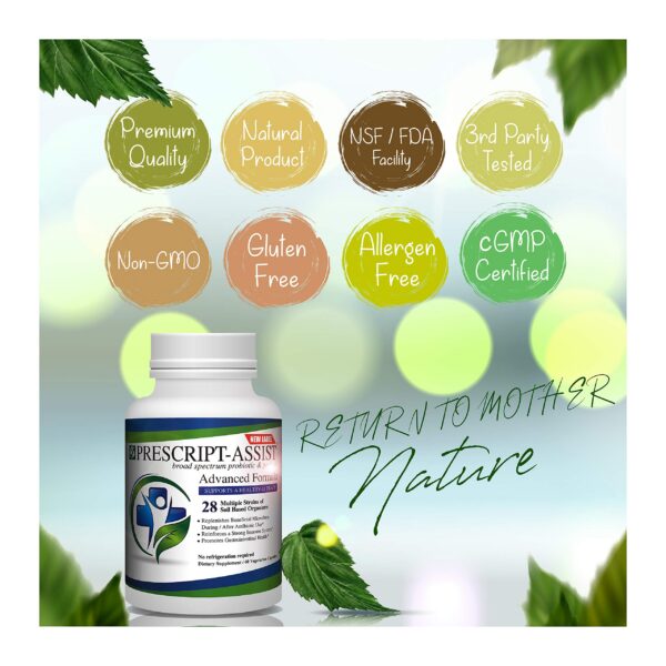 Detalle de 28 cepas probióticas