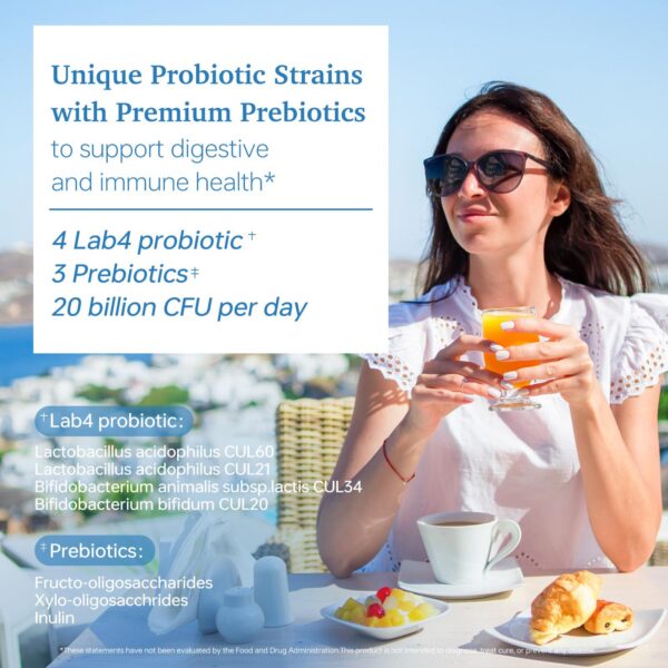 Presentación de 30 cápsulas HUJ para soporte intestinal