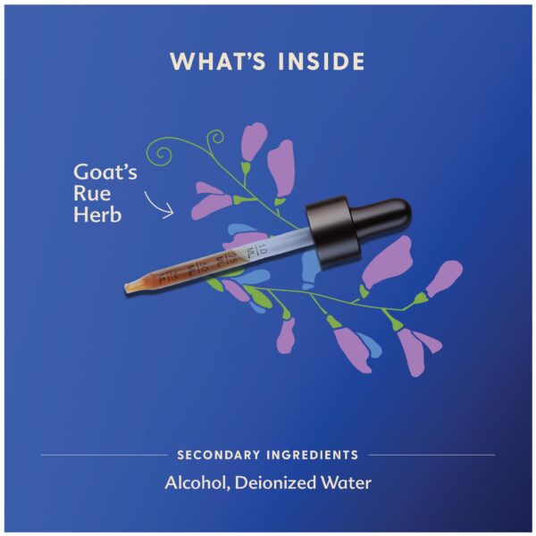 Presentación botella Motherlove Goat’s Rue 2 onzas