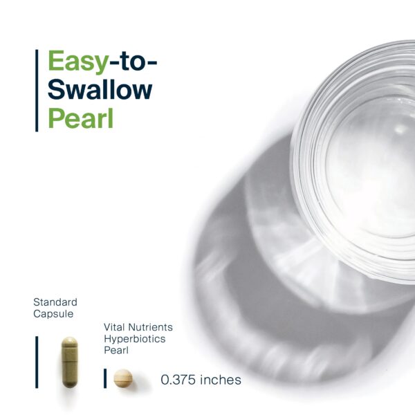 Presentación cápsulas probióticas Hyperbiotics Pro-15 para salud intestinal