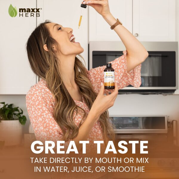 Maxx Herb raíz de astrágalo extracto vegano sin gluten 4 oz