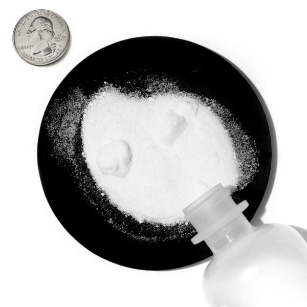 Polvo fino blanco en frasco de 8 oz