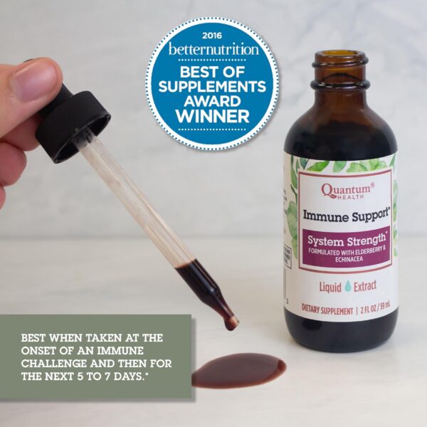 Presentación extracto herbario inmunidad rápida absorción Quantum Health